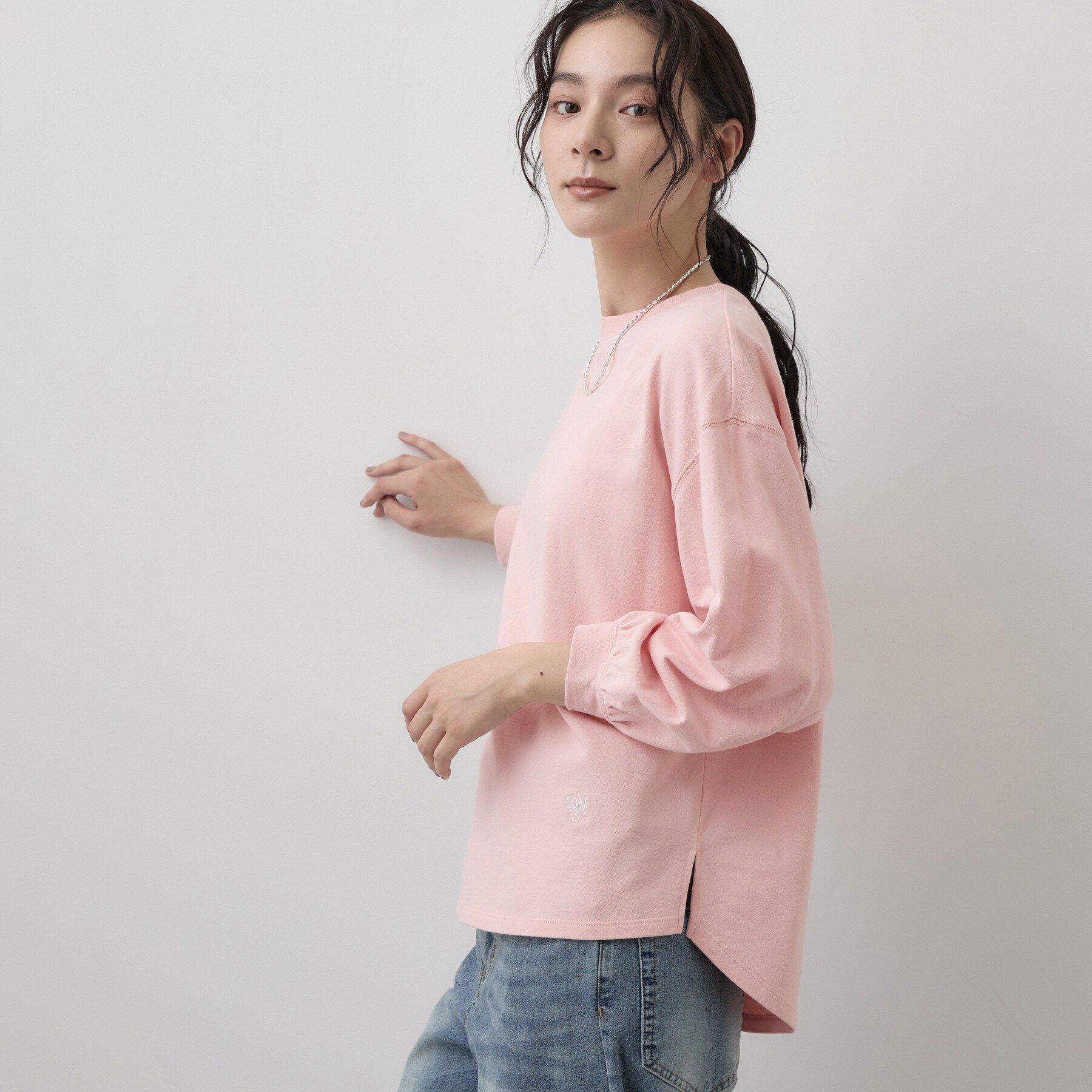 Dessin「バックヘンリーカットソー長袖」|Tシャツ・カットソー|