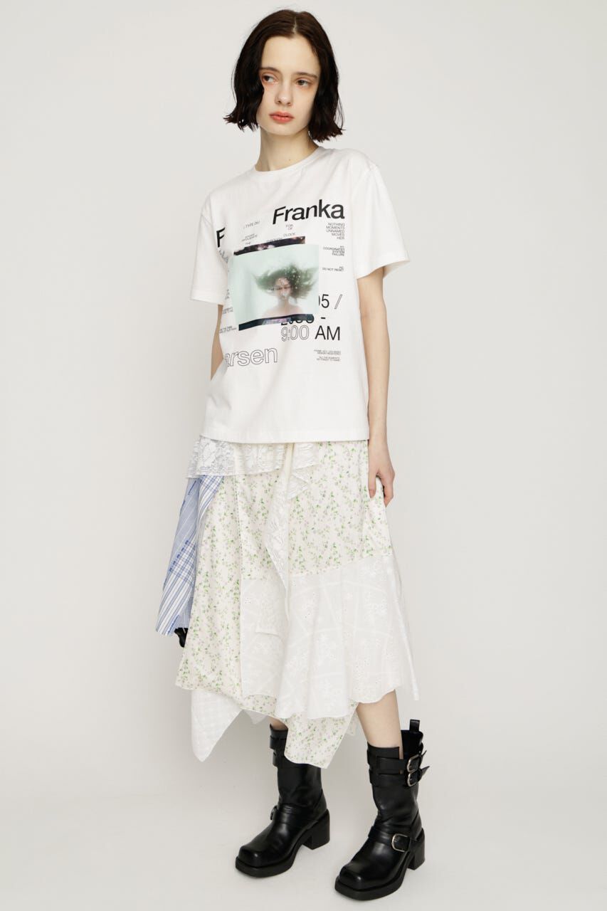 SLY「REMAKE COTTON LACE スカート」|スカート|