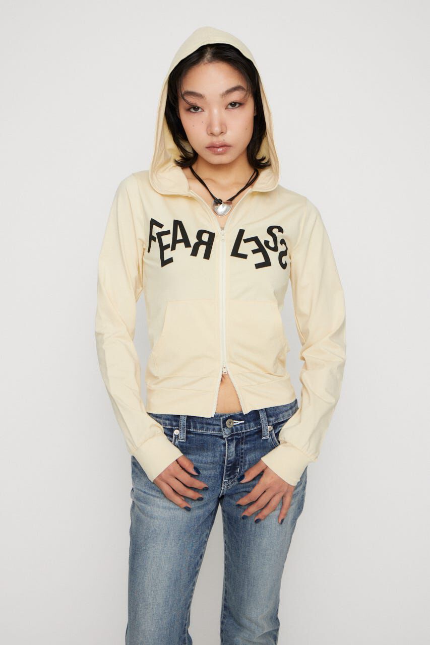 LAGUA GEM「LETTERING  PRINT LIGHT パーカー」|パーカー|