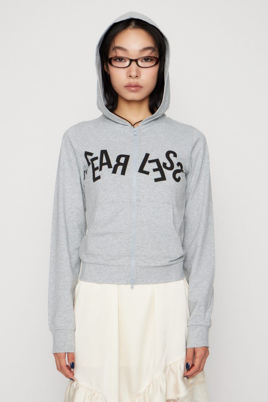 LAGUA GEM「LETTERING  PRINT LIGHT パーカー」|パーカー|