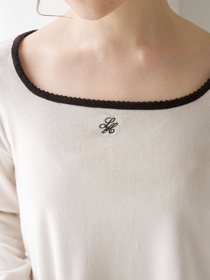 SNIDEL HOME「【イフミック(R)】シルキーフリースセットアップ」|ルームウェア|