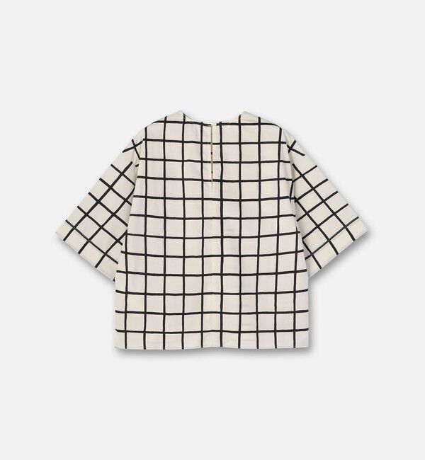 Marimekko「Kansio Iso Ruutu ブラウス」|シャツ・ブラウス|