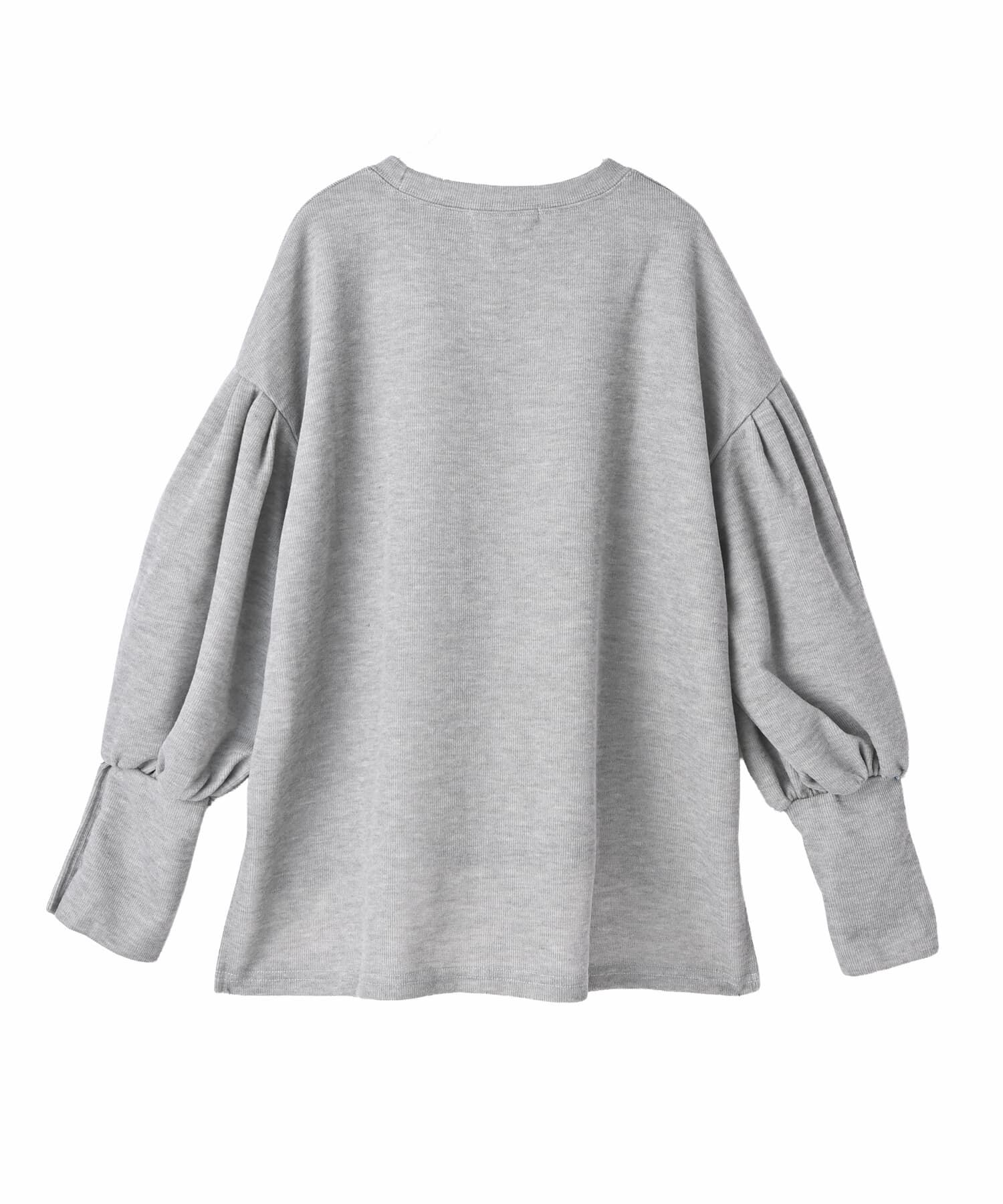 STYLE DELI「【DELI by】抜け感ランタンスリーブプルオーバートップス」|Tシャツ・カットソー|