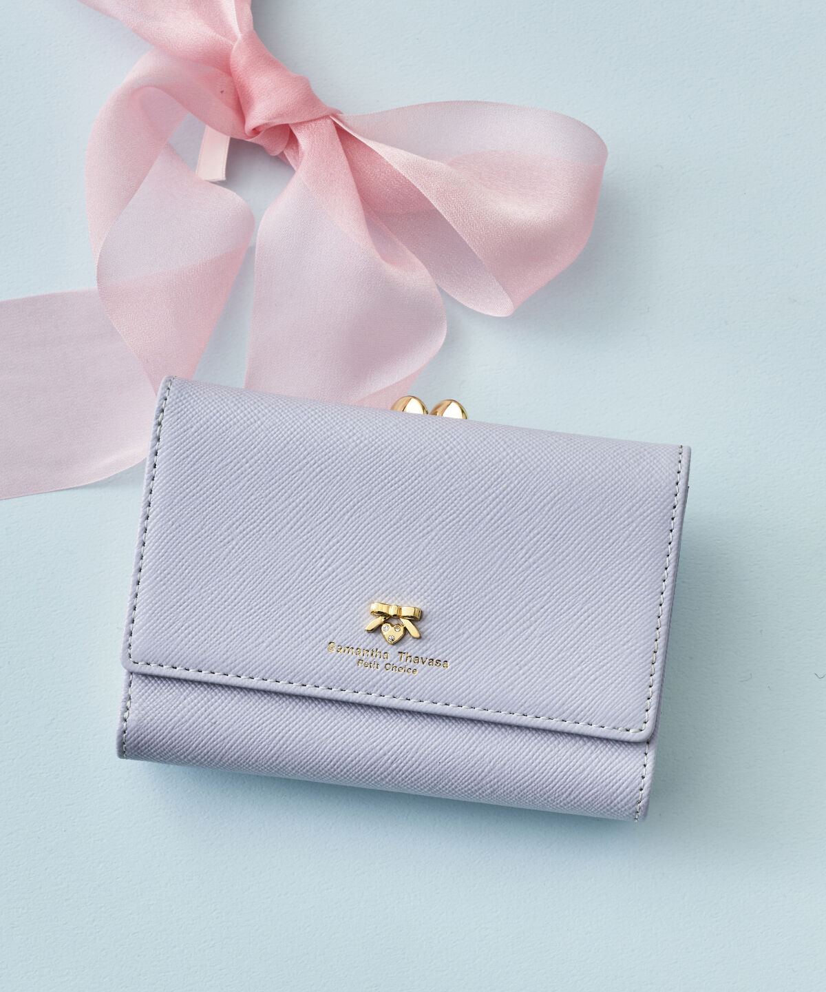 Samantha Thavasa Petit Choice「プチリボン口金折財布」|財布|