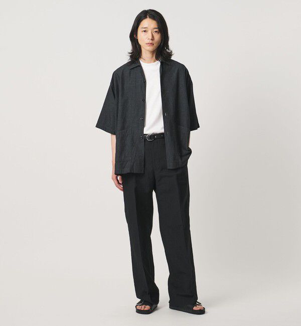 UNITED ARROWS「SARROWS/サローズ オーガニックコットン モックネック Tシャツ」|Tシャツ・カットソー|