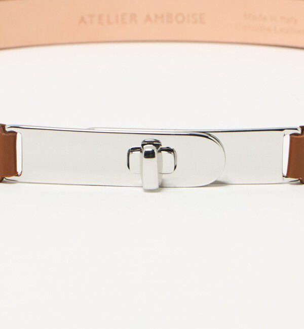 conte「【一部別注】＜ATELIER AMBOISE for conte＞TURN LOCK ベルト」|ベルト|
