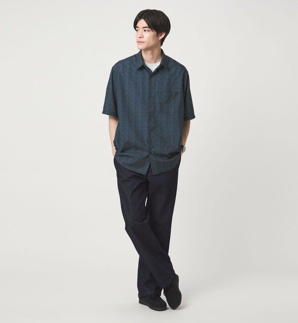 UNITED ARROWS green label relaxing「William Morris ジャストルーズ 半袖 シャツ」|シャツ・ブラウス|