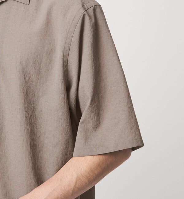 UNITED ARROWS green label relaxing「ボイル メッシュ オープンカラー 半袖 シャツ -吸水速乾-」|シャツ・ブラウス|