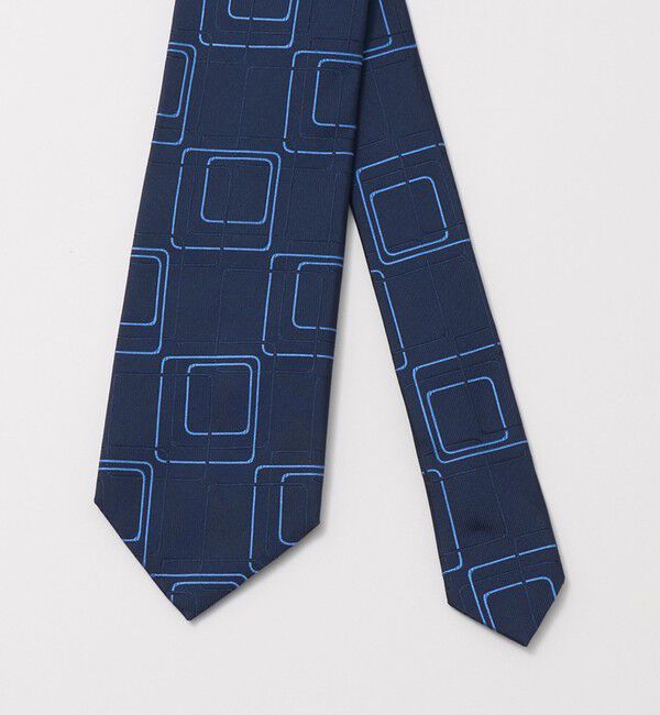UNITED ARROWS green label relaxing「＜Bleck＞8.0cm ジオメトリック ネクタイ」|ネクタイ・蝶ネクタイ|