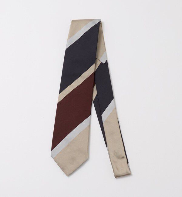 UNITED ARROWS green label relaxing「＜Bleck＞8.0cm ストライプ1 ネクタイ」|ネクタイ・蝶ネクタイ|DK.BROWN