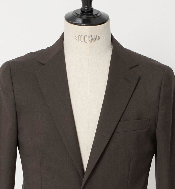 UNITED ARROWS green label relaxing「A+ TWPU サージ 2B スリム セットアップジャケット -ストレッチ-」|テーラードジャケット|