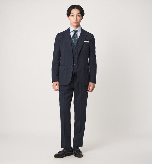 UNITED ARROWS green label relaxing「A+ TWPU サージ 2B スリム セットアップジャケット -ストレッチ-」|テーラードジャケット|