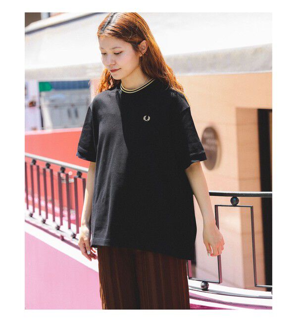 Ray BEAMS 「【別注】FRED PERRY / リラックスド ピケ Tシャツ」|Tシャツ・カットソー|
