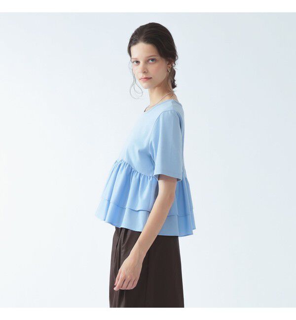Ray BEAMS 「ティアード キリカエ Tシャツ」|Tシャツ・カットソー|