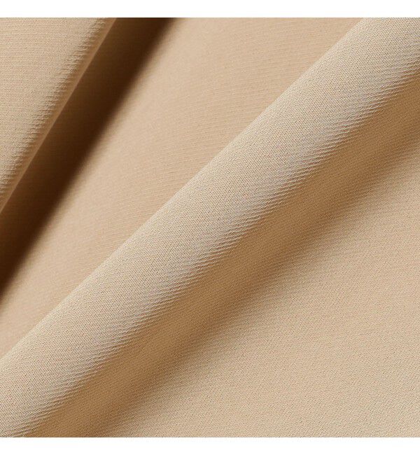 Demi-Luxe BEAMS 「ストレッチサテン タックパンツ」|チノ|