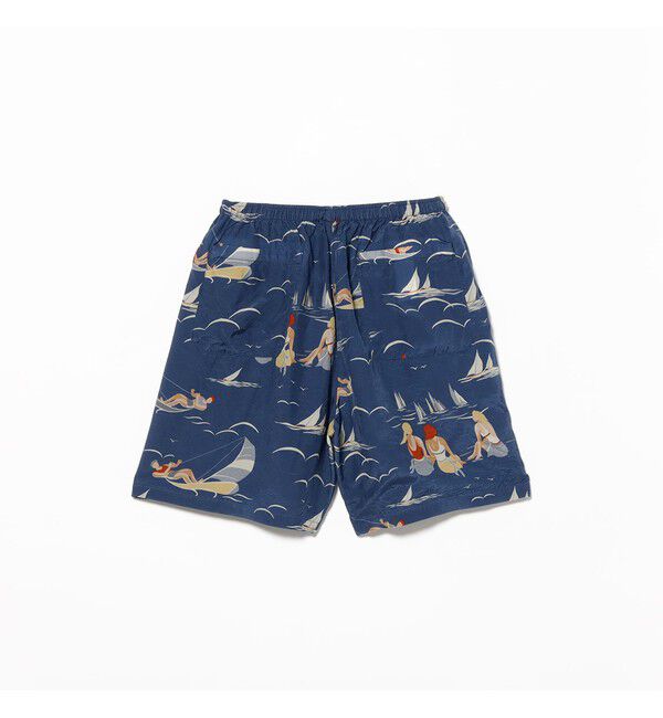 BEAMS PLUS「GYM Shorts Cupro Print」|その他|