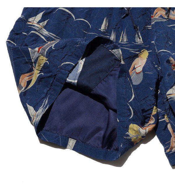 BEAMS PLUS「GYM Shorts Cupro Print」|その他|