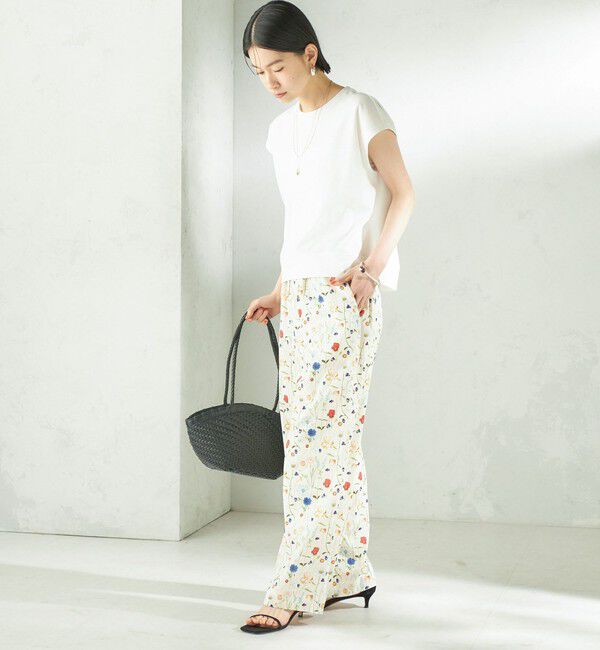 SHIPS for women「〈接触冷感/吸水速乾/洗濯機可能〉ハイゲージ ポンチ コクーン カットソー」|Tシャツ・カットソー|
