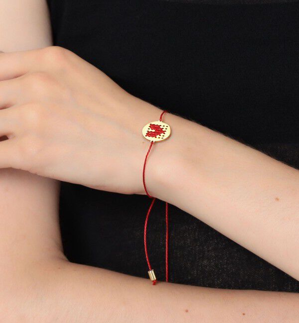 TOMORROWLAND GOODS「L'EIGHT STUDIO COIN CORD BRACELET」|ブレスレット・バングル|
