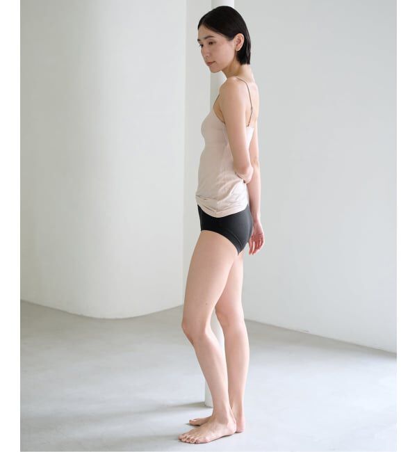 EMILYWEEK「【ACTIVE】Bamboo ボーイレッグショーツ（ブラック、ベージュA、オレンジ）」|インナー|