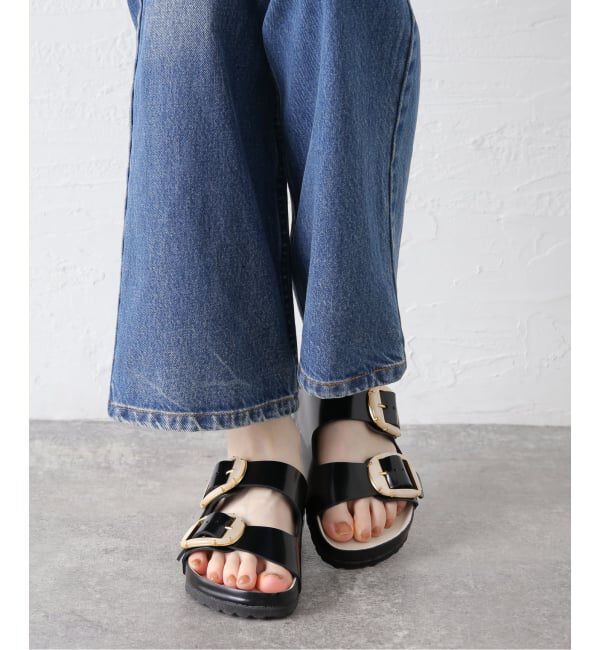 IENA「《WEB/一部店舗限定》BIRKENSTOCK/ビルケンシュトック ARIZONA PEARL BIG BUCKLE」|サンダル|