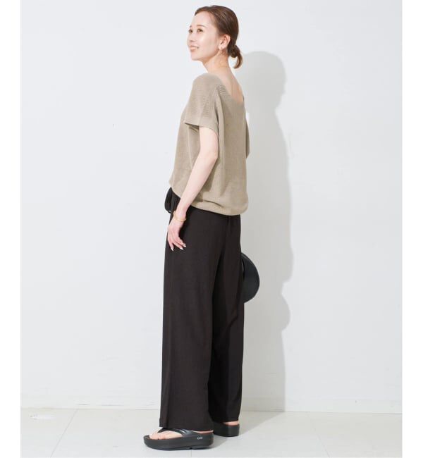 SLOBE IENA「《追加3》ラップジャージパンツ」|その他|