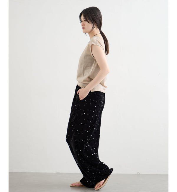 IENA「《予約》COUTURE D'ADAM/クチュールドアダム Stardust Glitter パンツ 26AW-220」|その他|