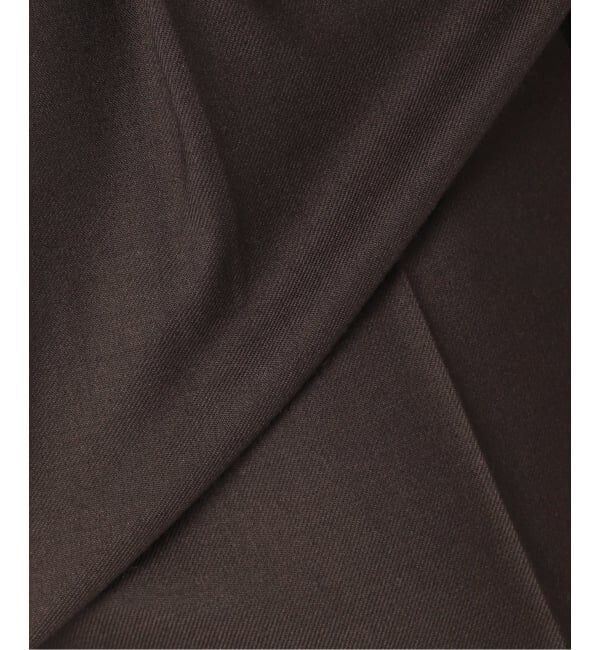 U by SPICK&SPAN「《予約j》ツイルストレッチタックパンツ」|スラックス|