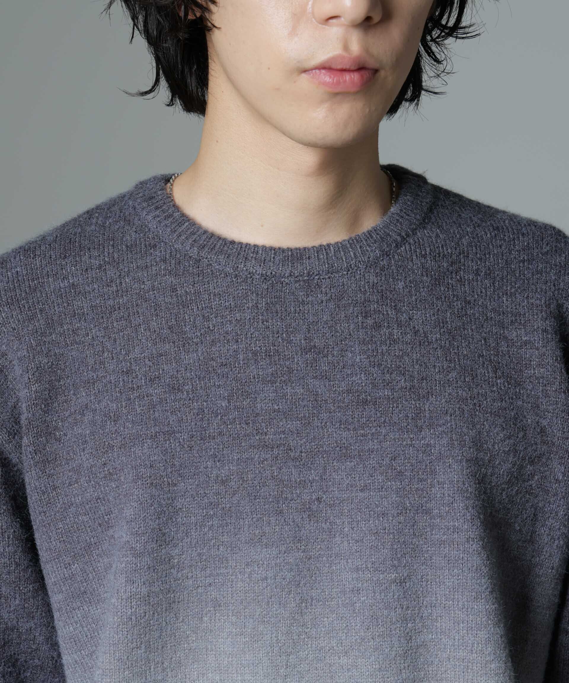 NANO universe「段染めニット」|ニット・セーター|
