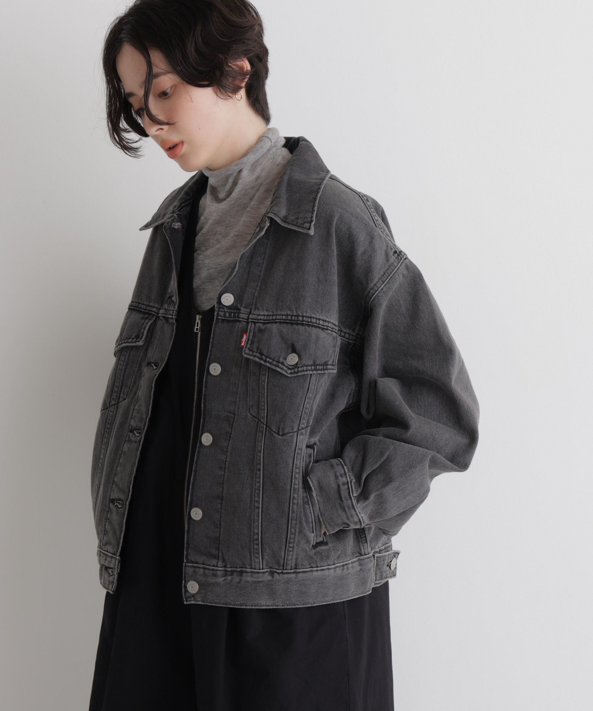 NANO universe「Levi's/90S TRUCKER」|ブルゾン・スタジャン|