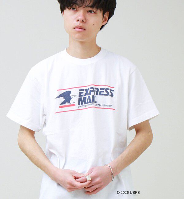 GLOSTER「【GOOD ROCK SPEED】USPS ロゴTシャツ」|Tシャツ・カットソー|ホワイト系その他2