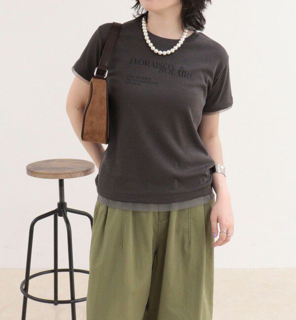 fredy emue「シアーレイヤードＴシャツ」|Tシャツ・カットソー|