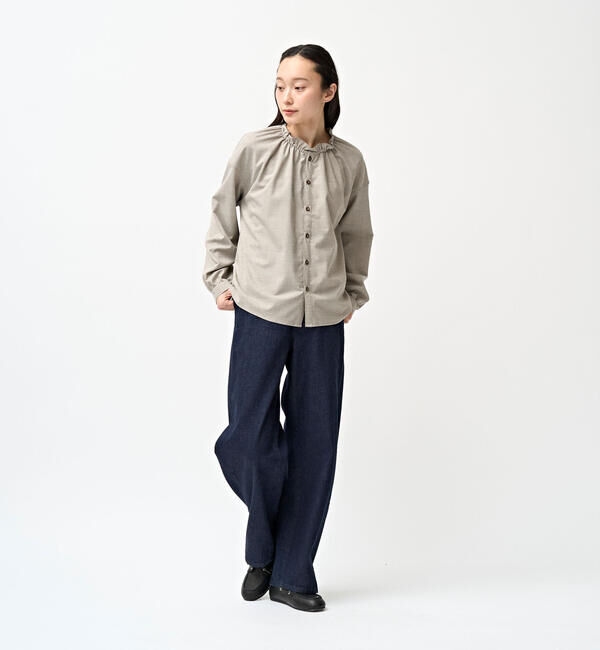 ORCIVAL「ORCIVAL | デニム ワイドカーブパンツ INDIGO WOMEN」|デニム|