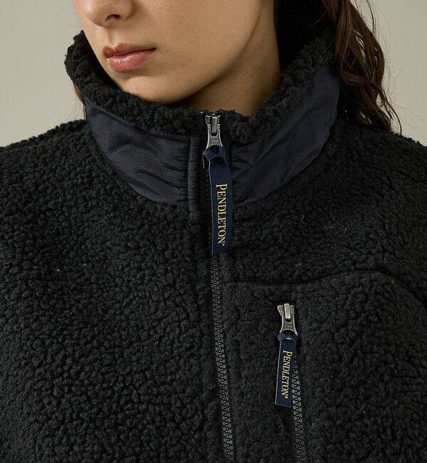 ABAHOUSE「【PENDLETON/ペンドルトン】Jaqared Boa Stand Vest」|アウトドア|