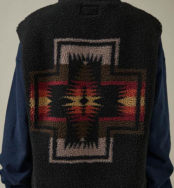 ABAHOUSE「【PENDLETON/ペンドルトン】Jaqared Boa Stand Vest」|アウトドア|