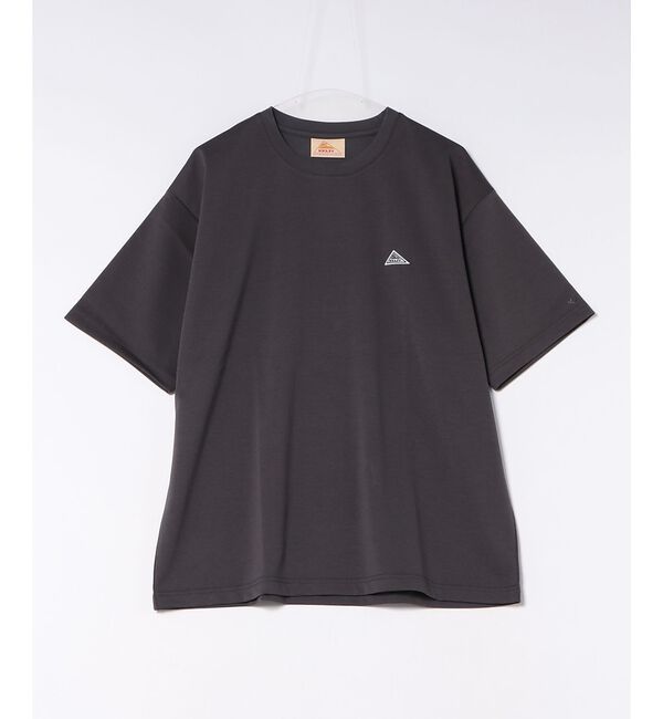 ABAHOUSE「【KELTY / ケルティ】Wappen Logo Ponte T-Shirt」|パーカー|チャコールグレー