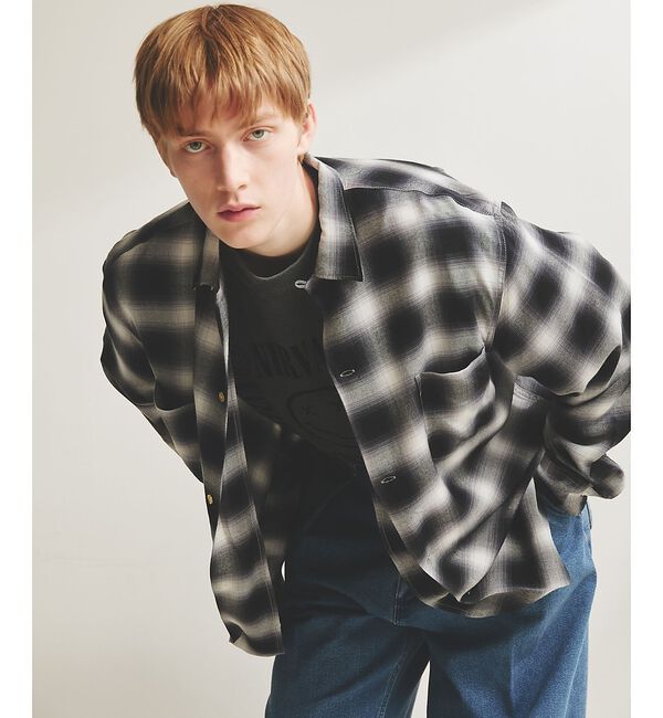 ABAHOUSE「【TOWNCRAFT / タウンクラフト】Ombre Check Shirt /」|シャツ・ブラウス|