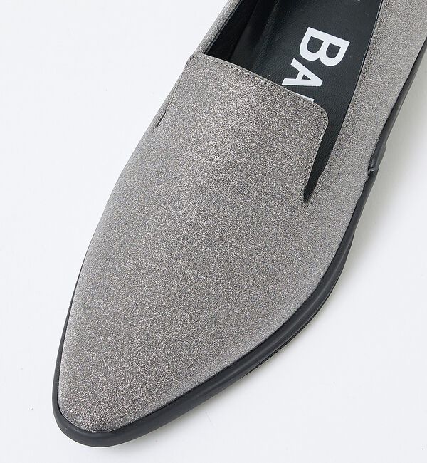 AU BANNISTER「【モールドソール】ハイブリッドレザースリッポン」|スニーカー|