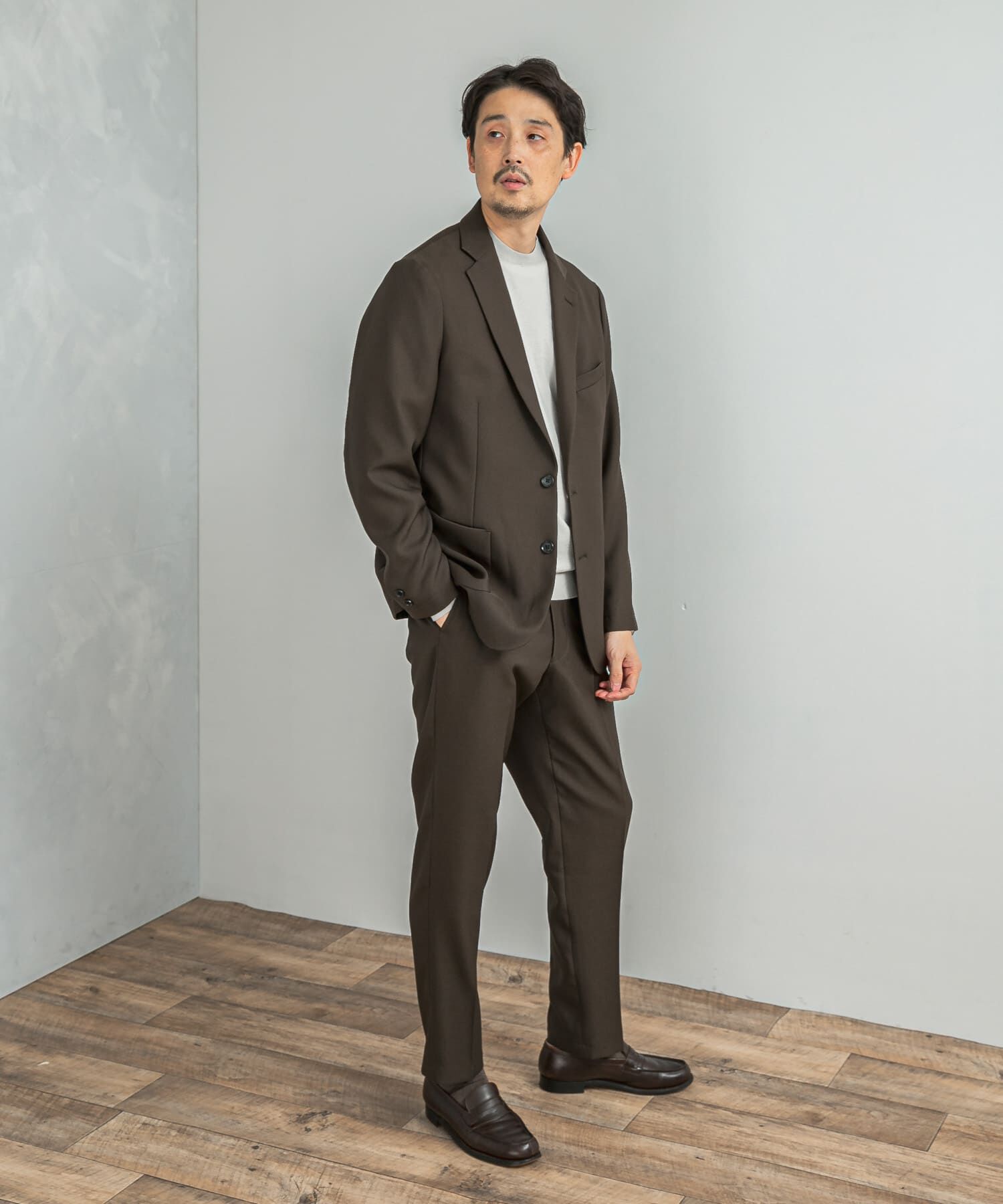 URBAN RESEARCH DOORS「LIFE STYLE TAILOR　ウールライクツイルコンフォータブルジャケット」|その他|
