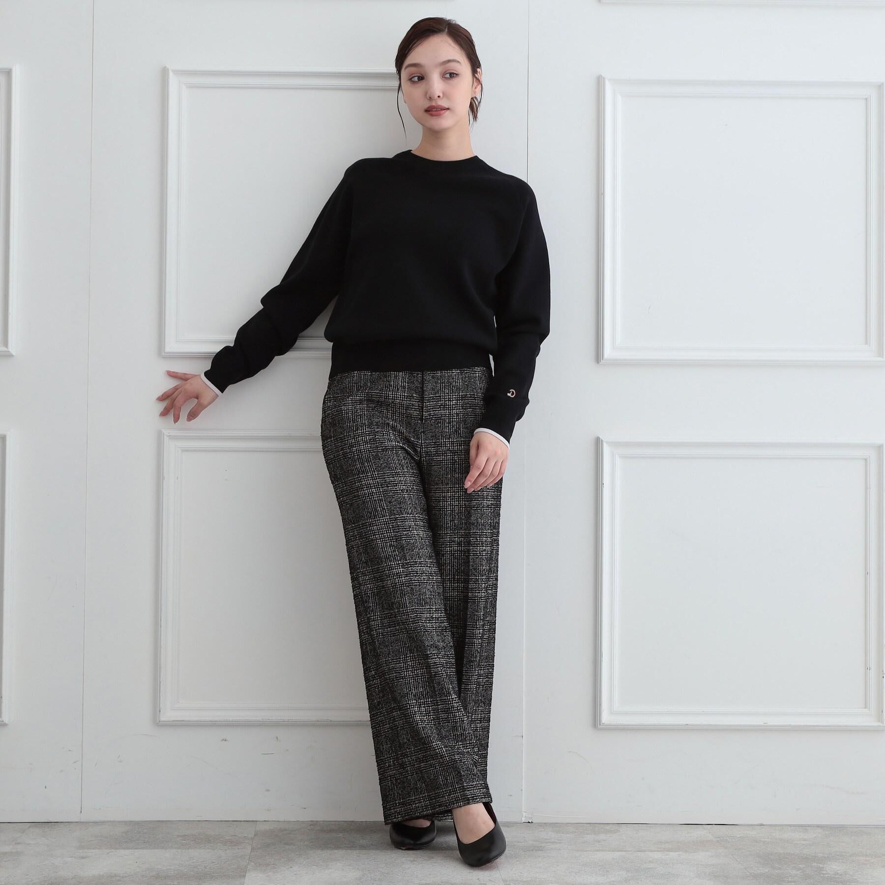 DRESSTERIOR「【6色展開】ウォッシャブルコットンカシミヤ混配色ニット」|ニット・セーター|