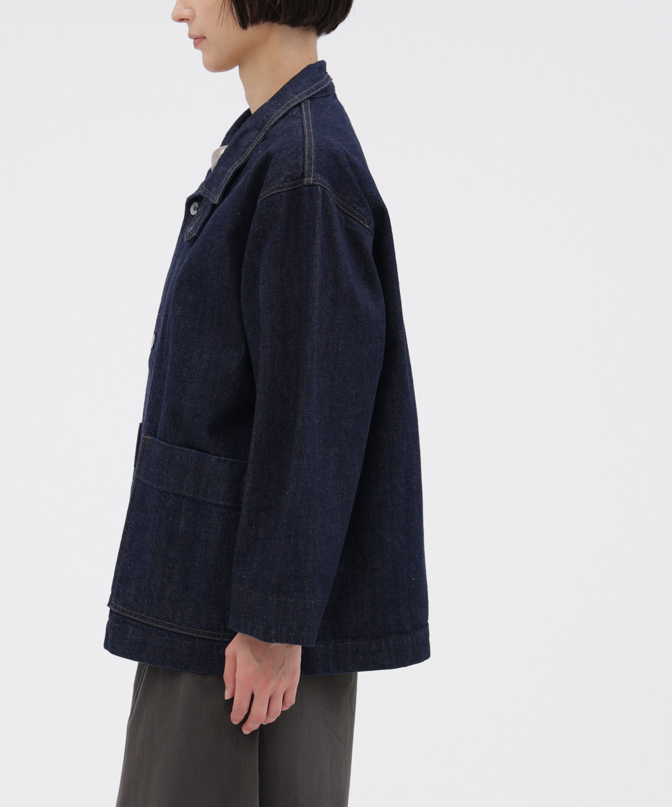 MHL.「CANTON DENIM BLOUSON」|ブルゾン・スタジャン|