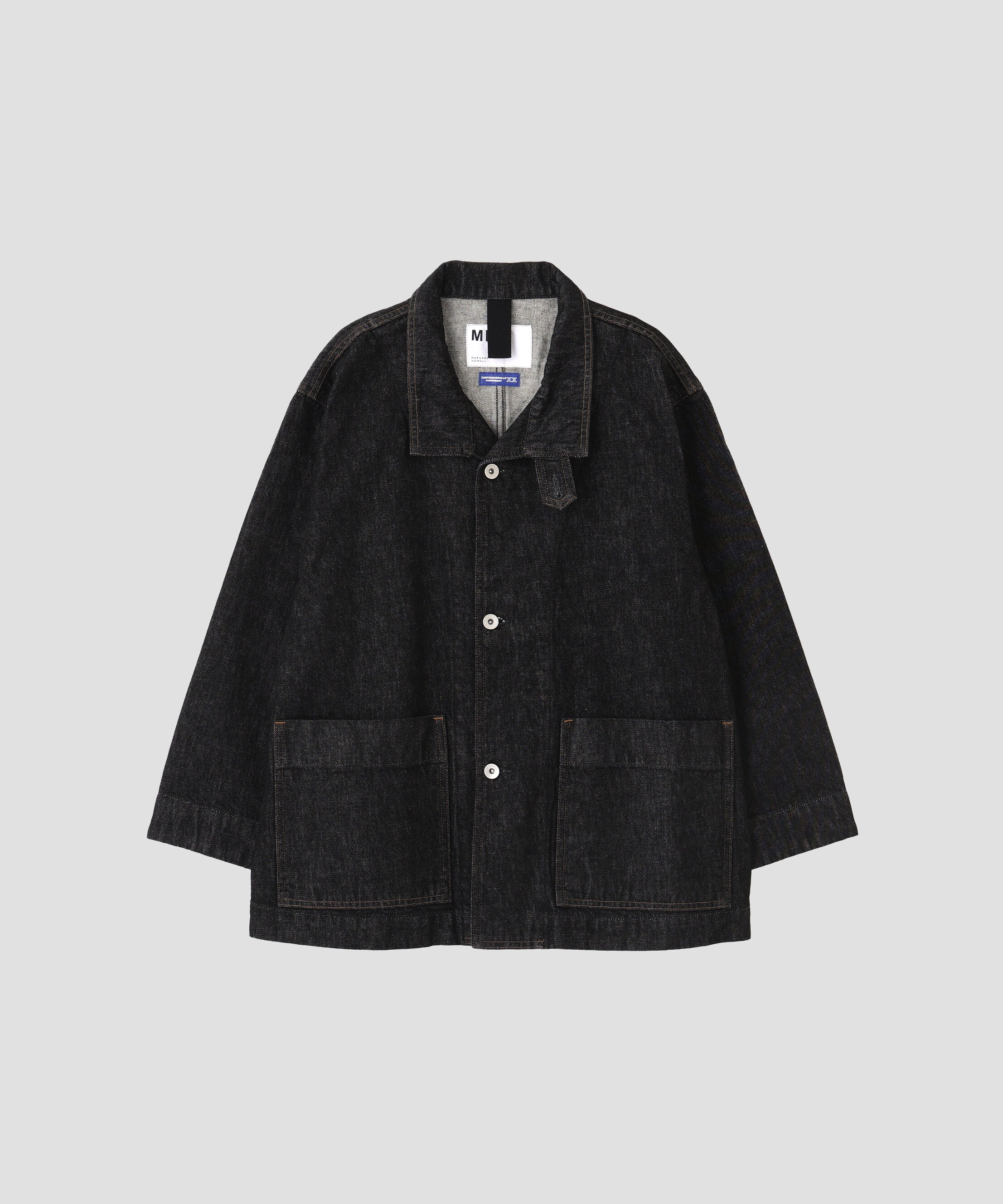 MHL.「CANTON BLACK DENIM BLOUSON」|ブルゾン・スタジャン|
