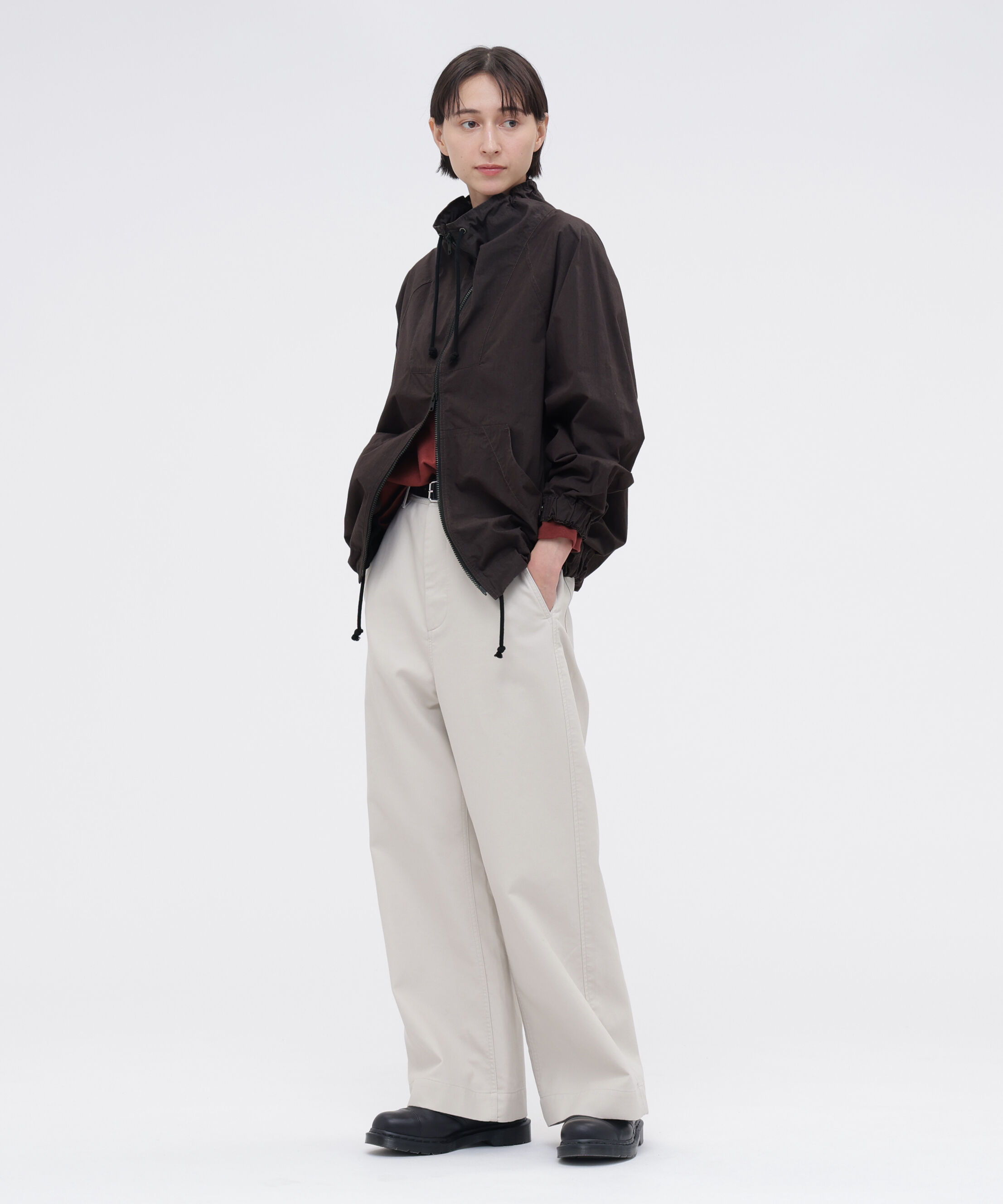 MHL.「COTTON NYLON PLAINWEAVE BLOUSON」|ブルゾン・スタジャン|