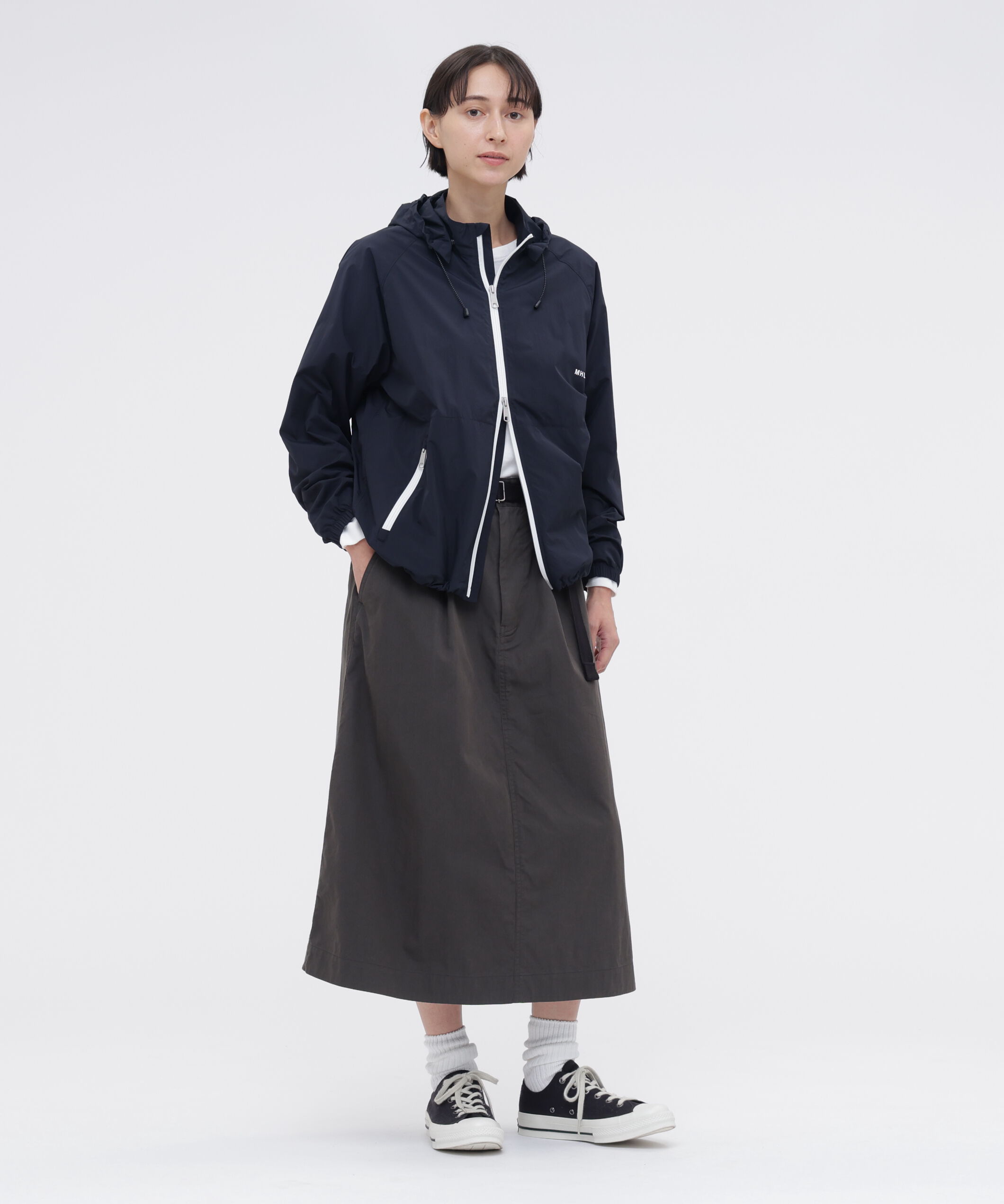 MHL.「MHL. UTILITY WEAR LIGHTWEIGHT NYLON POPLIN BLOUSON」|ブルゾン・スタジャン|