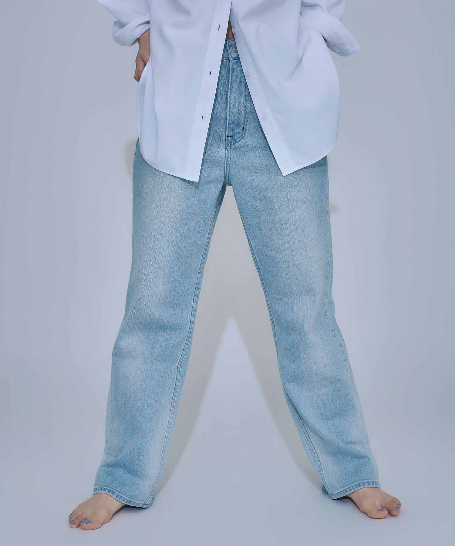  「〈N.〉ハイライズストレートデニムパンツ」|その他|