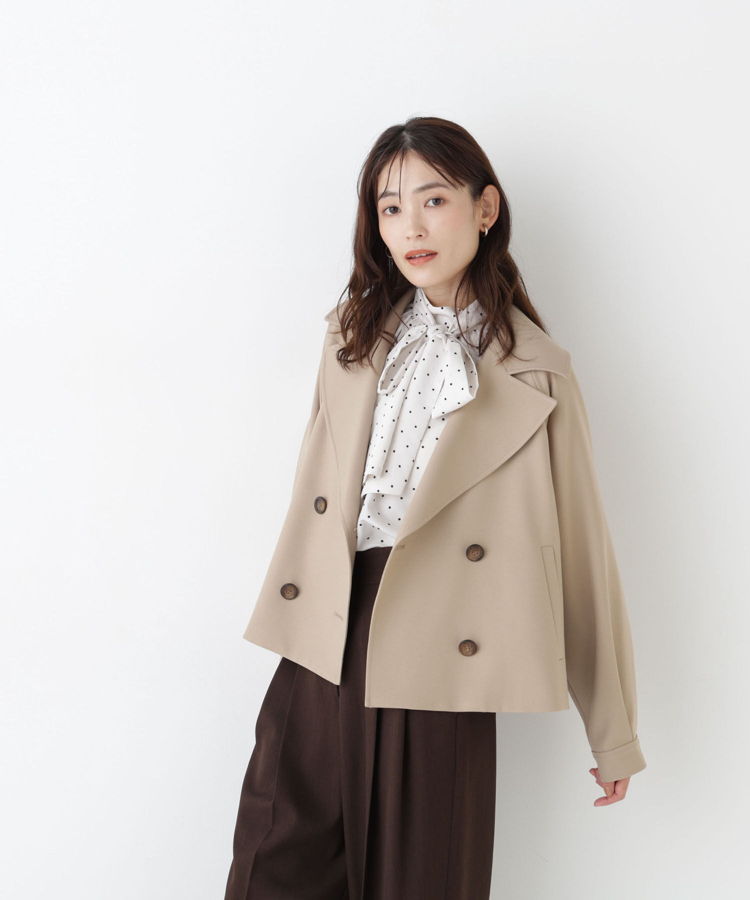  「<ちょうど､いい服>｢おはよう｣から｢おつかれさま｣まで｡ 毎日ﾊｰﾌ 」|ブルゾン・スタジャン|