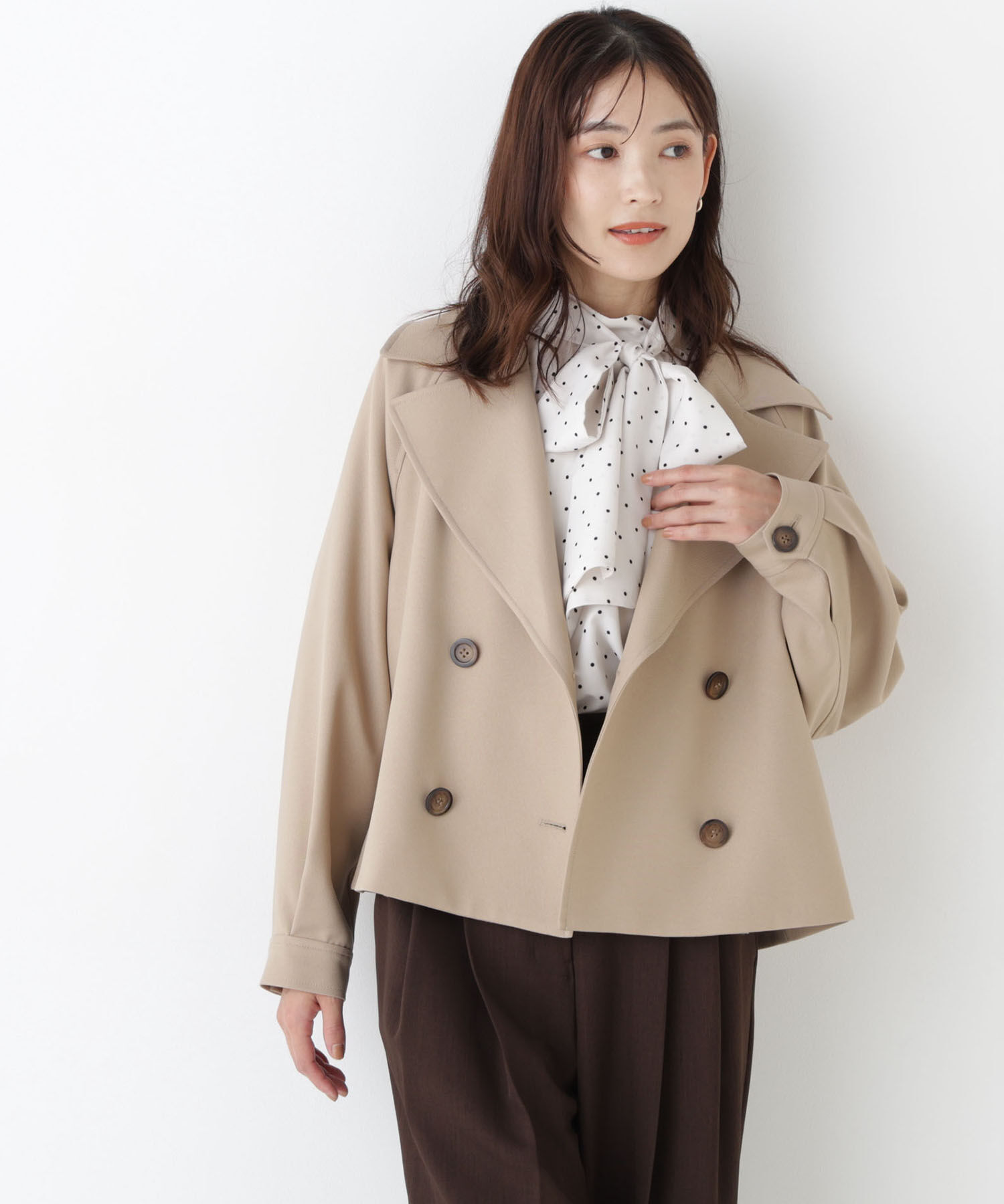  「<ちょうど､いい服>｢おはよう｣から｢おつかれさま｣まで｡ 毎日ﾊｰﾌ 」|ブルゾン・スタジャン|