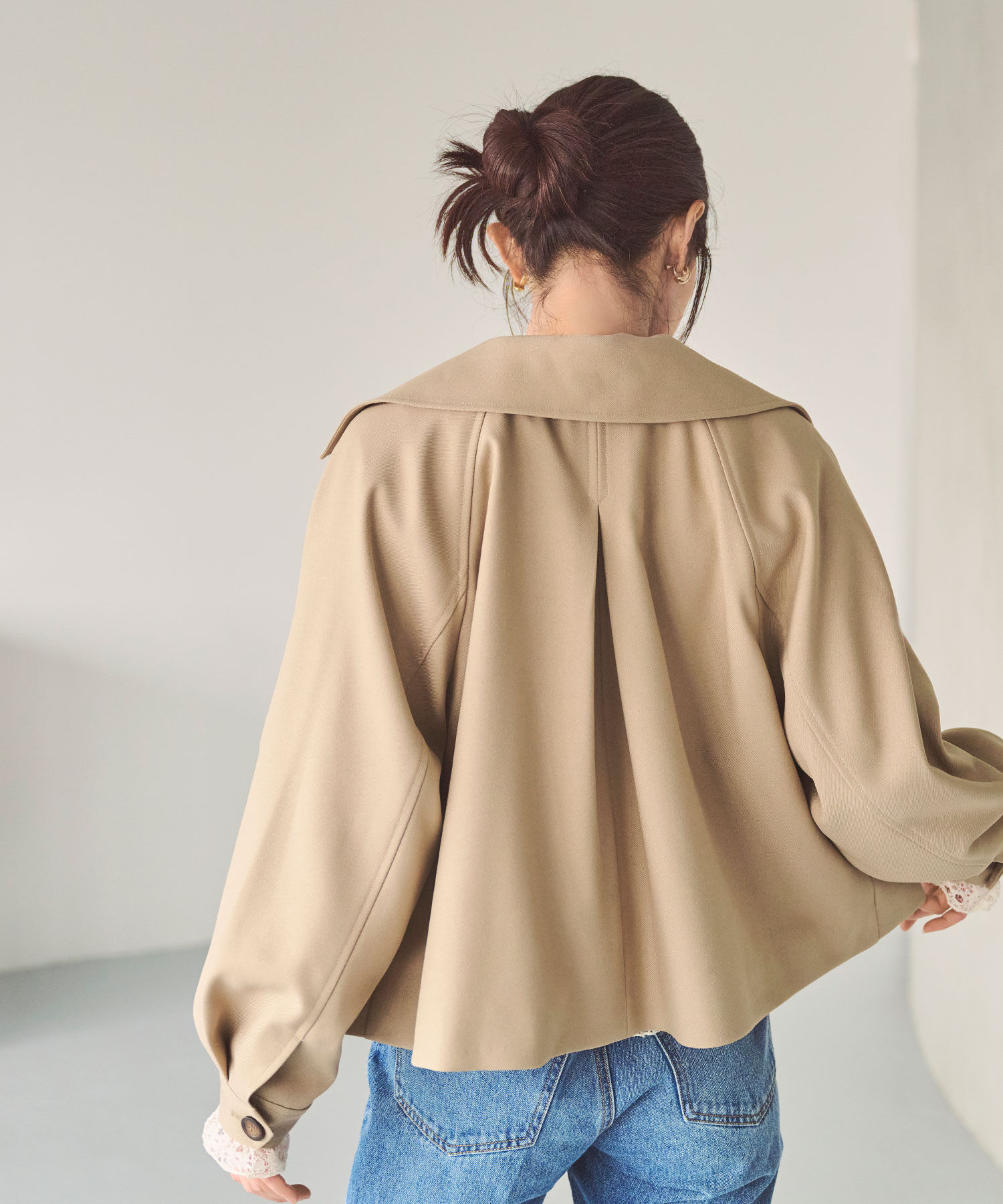  「<ちょうど､いい服>｢おはよう｣から｢おつかれさま｣まで｡ 毎日ﾊｰﾌ 」|ブルゾン・スタジャン|