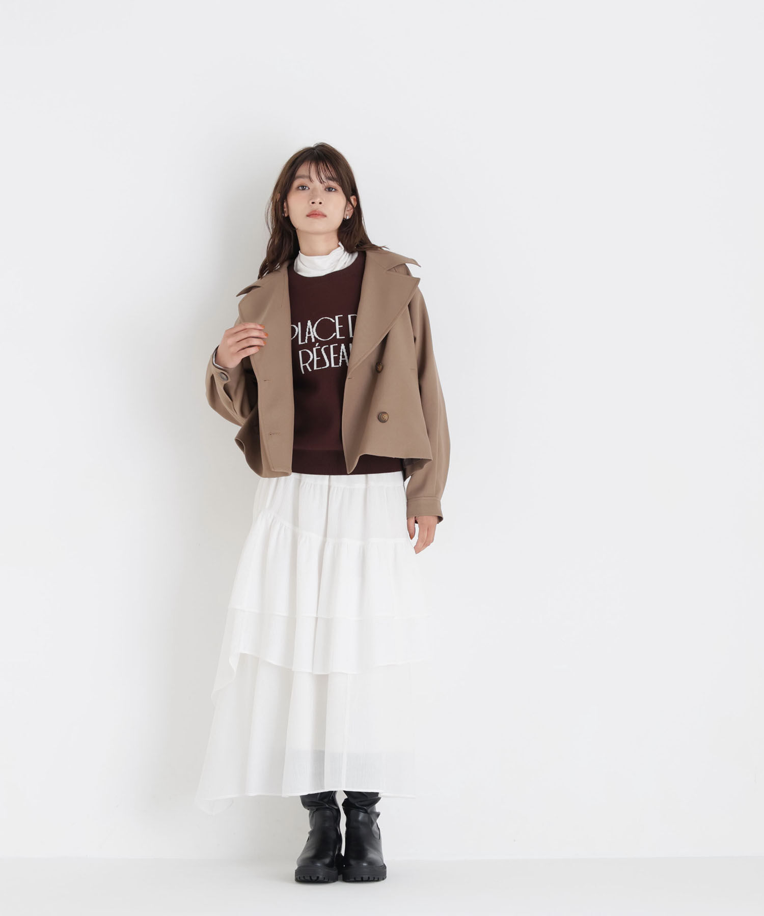  「<ちょうど､いい服>｢おはよう｣から｢おつかれさま｣まで｡ 毎日ﾊｰﾌ 」|ブルゾン・スタジャン|