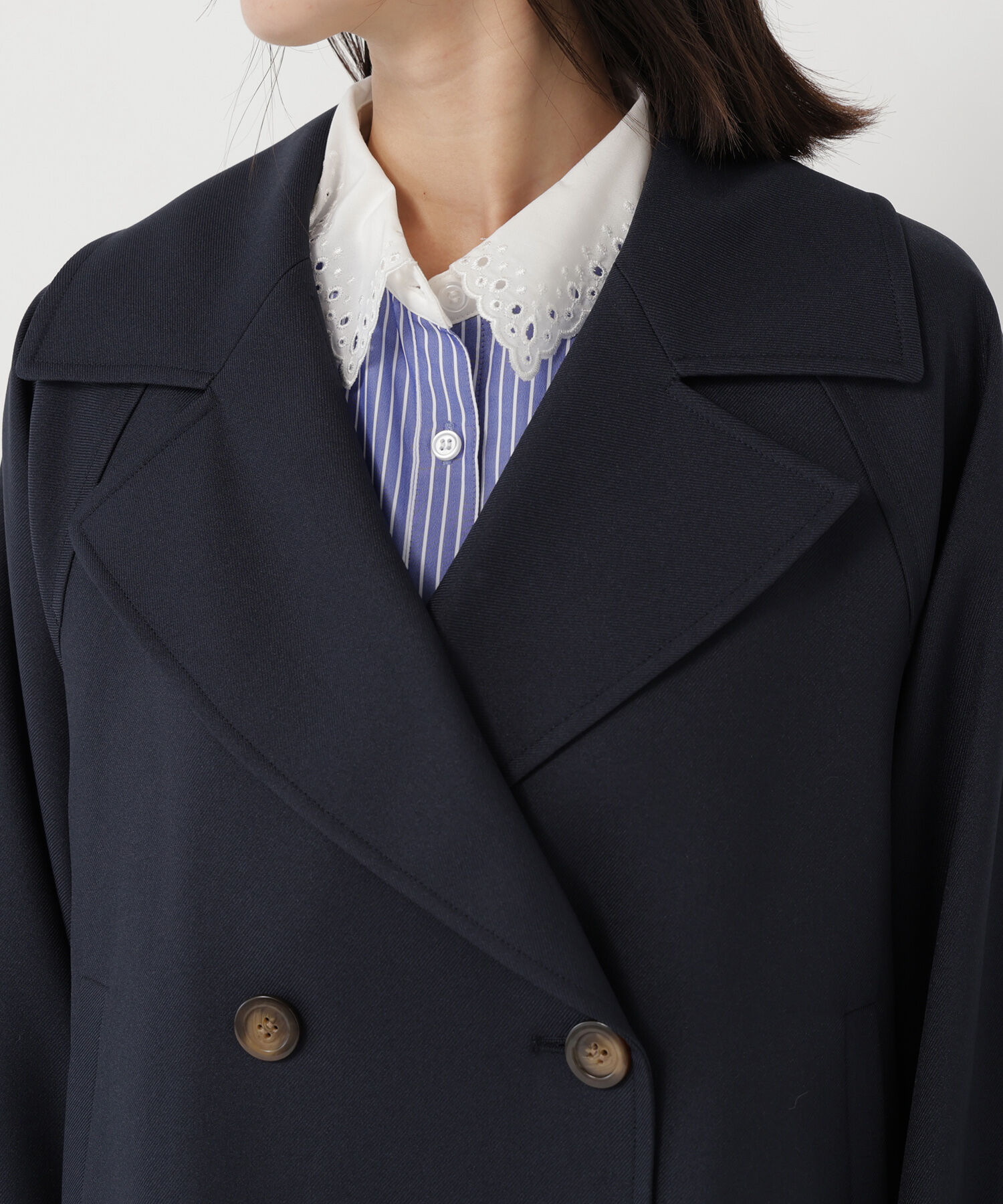  「<ちょうど､いい服>｢おはよう｣から｢おつかれさま｣まで｡ 毎日ﾊｰﾌ 」|ブルゾン・スタジャン|